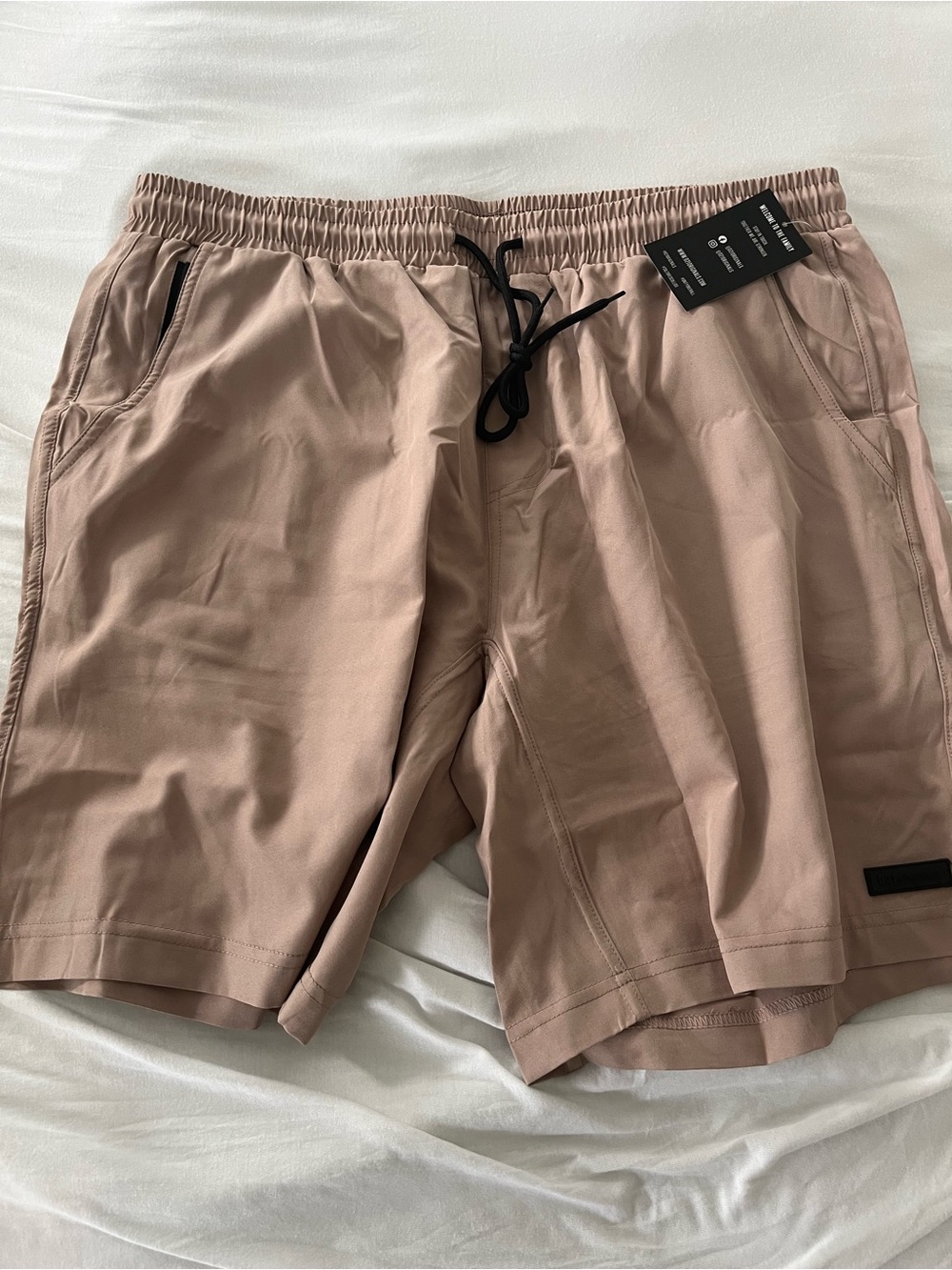 NWT 021 Originals Rhoad Shorts XLarge Earth Khaki 7” Inseam Liner Like Vuori